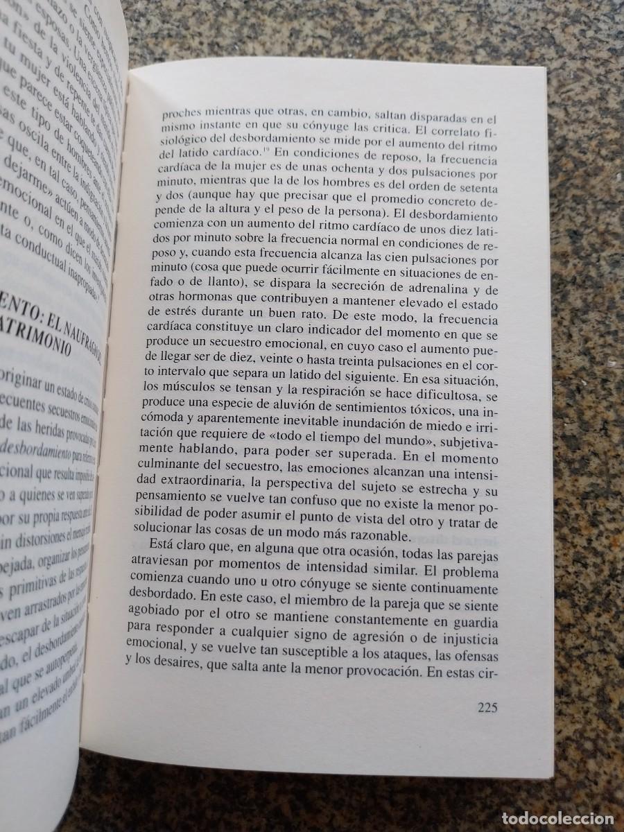 Libros de segunda mano: INTELIGENCIA EMOCIONAL -- DANIEL GOLEMAN -- KAIROS -- - Foto 2
