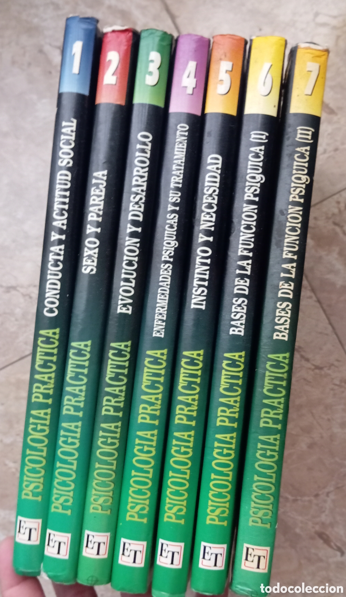 Libros de segunda mano: PSICOLOGIA PRACTICA 7 TOMOS LOOEZ IBOR