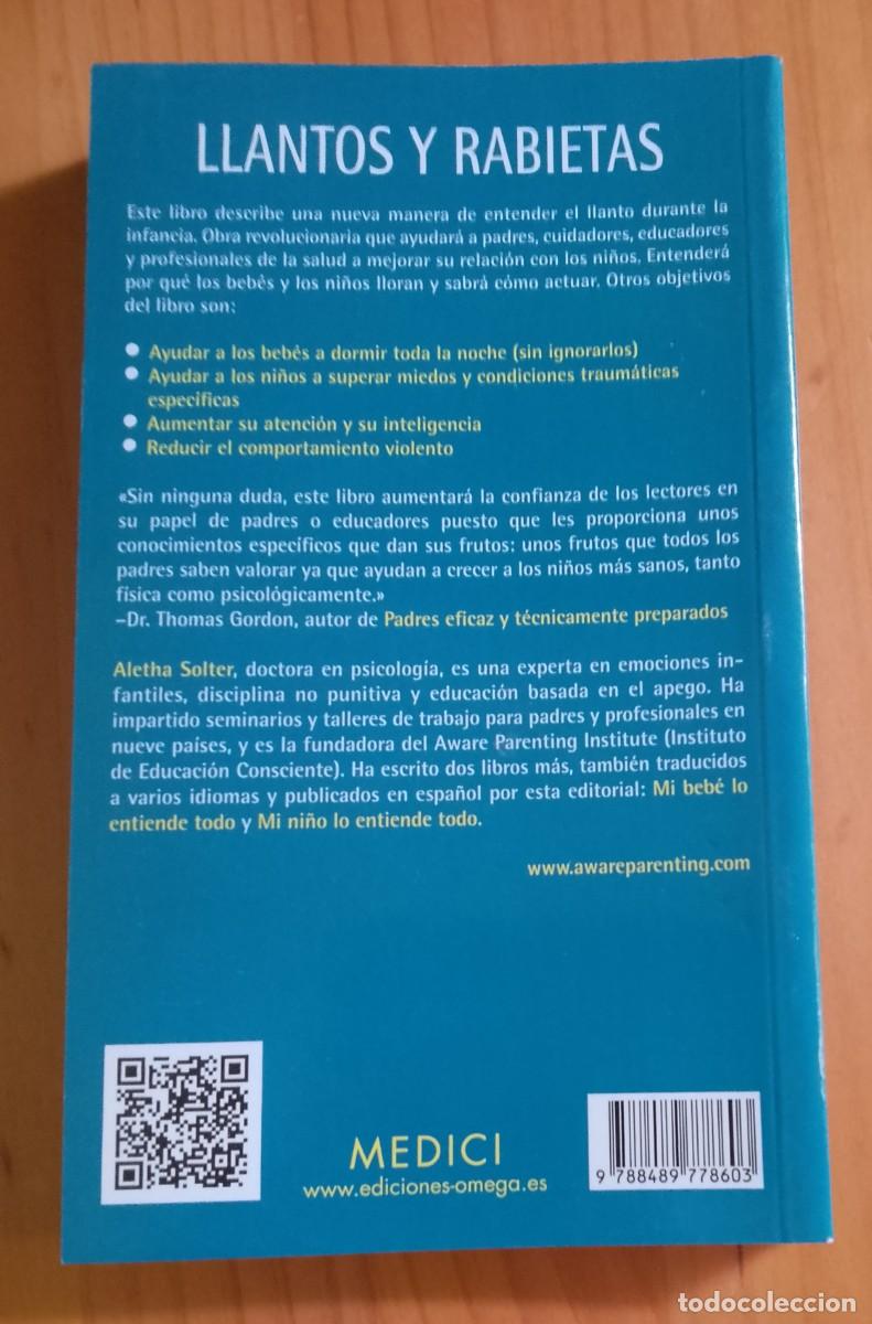 Libros de segunda mano: LLANTOS Y RABIETAS - ALETHA J. SOLTER - Foto 2