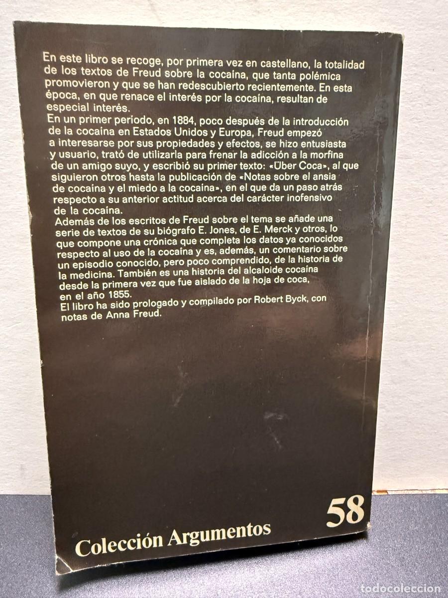 Libros de segunda mano: Sigmund Freud - Escritos Sobre La Coca&iacute;na - Foto 2