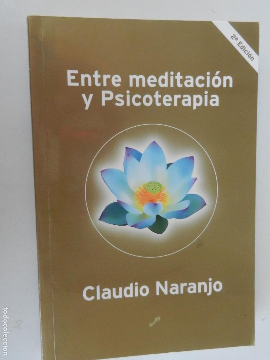 Libros de segunda mano: ENTRE MEDITACION Y PSICOTERAPIA - CLAUDIO NARANJO - EDIC- LA LLAVE 2008