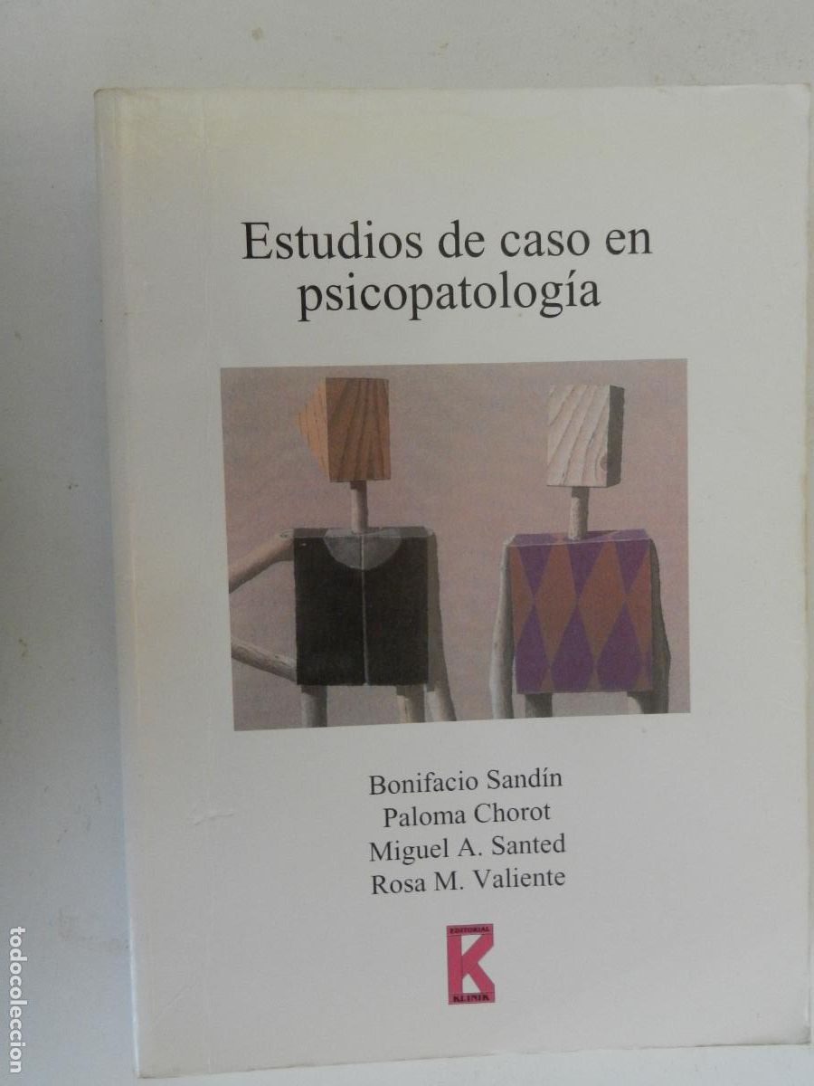 Libros de segunda mano: ESTUDIOS DE CASO EN PSICOPATOLOGIA - BONIFACIO SANDIN Y OTROS - KLINIK - 2004