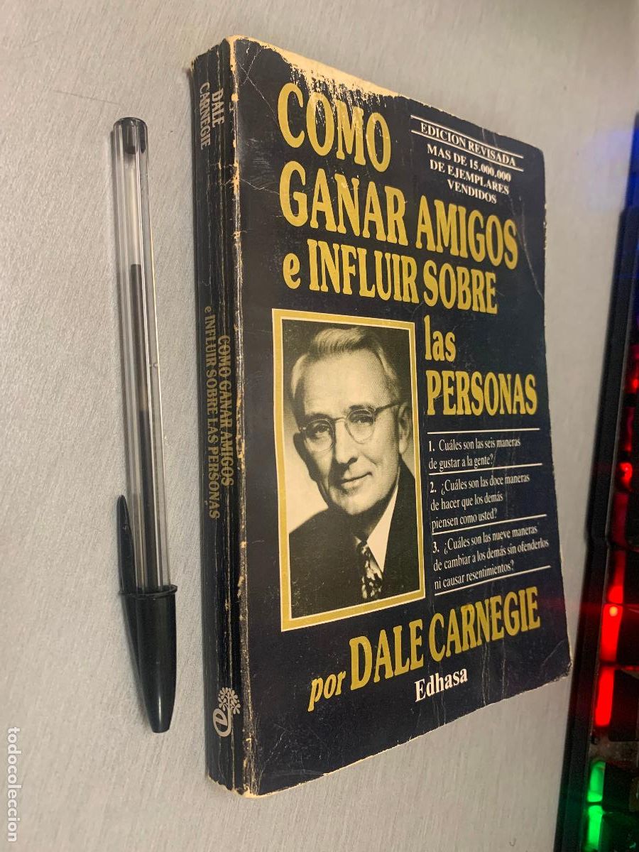 Libros de segunda mano: C&Oacute;MO GANAR AMIGOS E INFLUIR SOBRE LAS PERSONAS / DALE CARNEGIE / EDHASA 1990