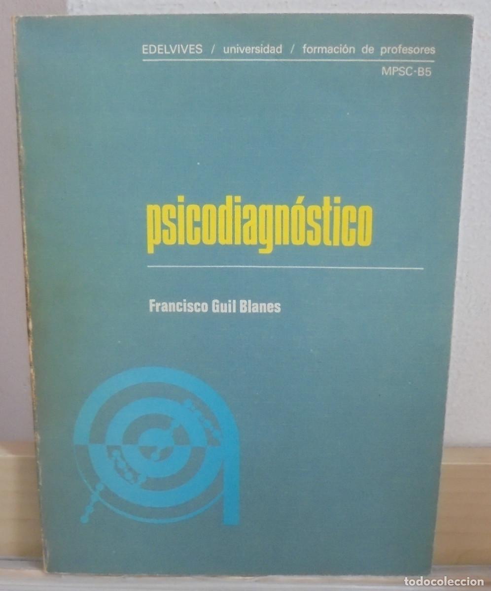 Libros de segunda mano: Psicodiagn&oacute;stico. Francisco Guil Blanes