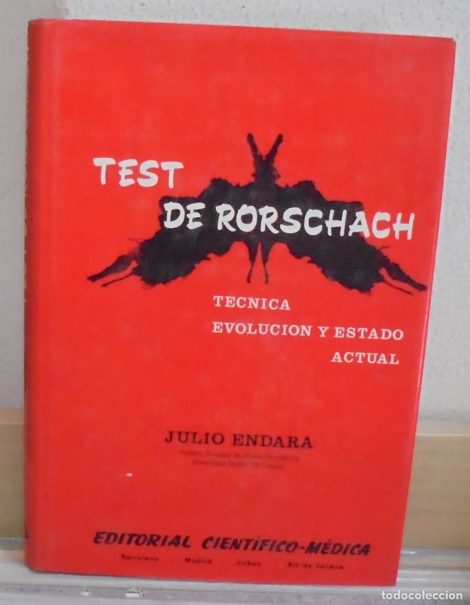 Libros de segunda mano: Test de Rorschach, t&eacute;cnica, evoluci&oacute;n y estado actual. Julio Endara