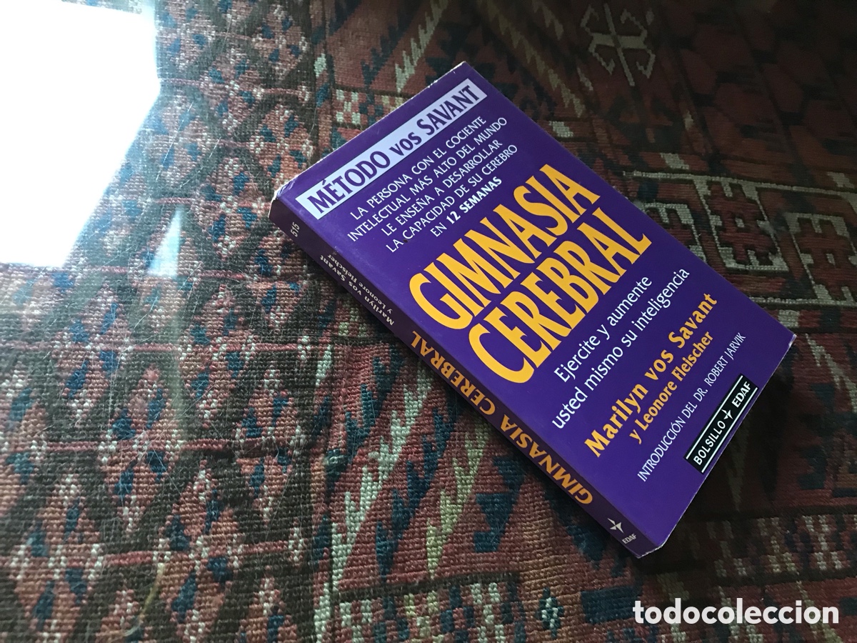 Libros de segunda mano: Gimnasia cerebral. M&eacute;todo vos Savant. Bolsillo Edaf
