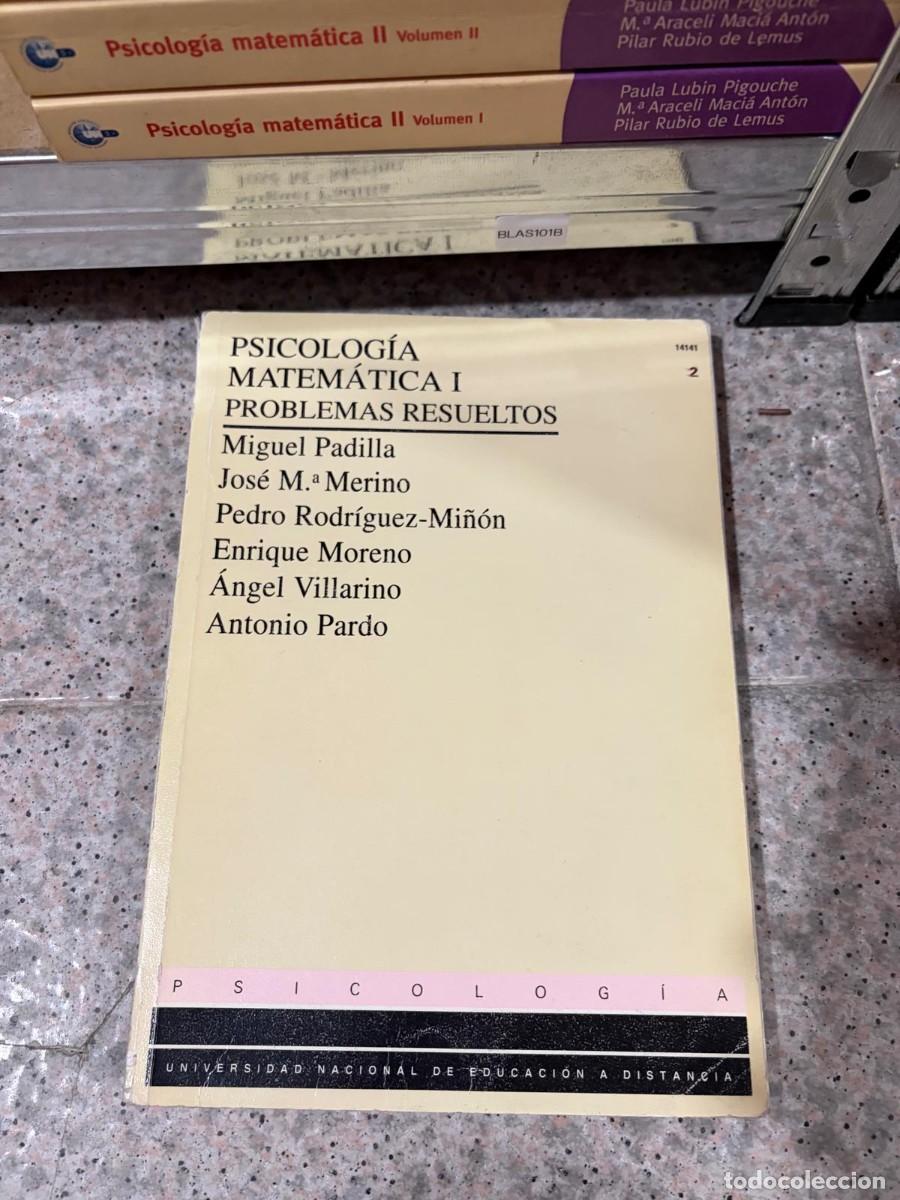 Libros de segunda mano: BLAS101B &mdash; Psicolog&iacute;a matem&aacute;tica I. Problemas resueltos &mdash; Miguel Padilla, Jos&eacute; M.&ordf; Merino, Pedro Rod