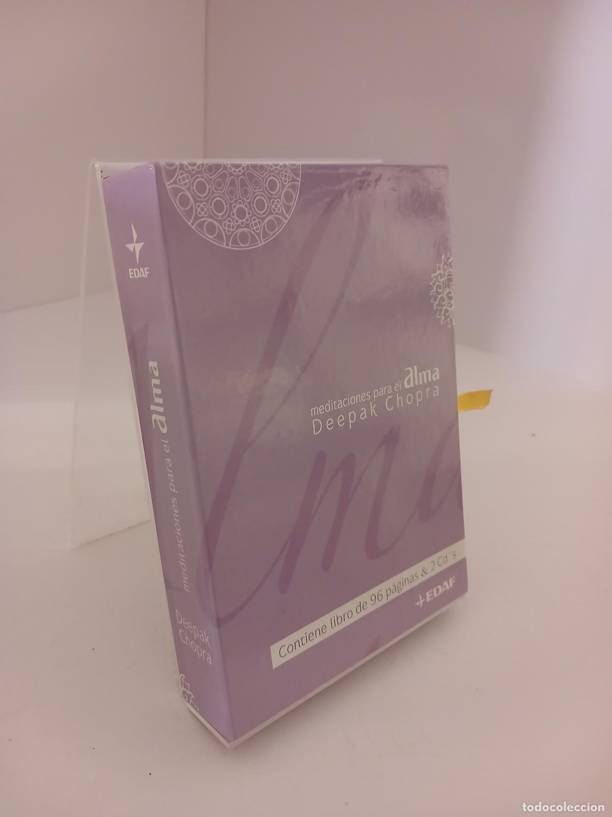Libros de segunda mano: Meditaciones para el alma: Contiene libro de 96 p&aacute;ginas y 2 CD&iquest;s - Deepak Chopra