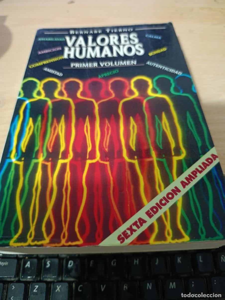 Libros de segunda mano: VALORES HUMANOS PRIMER VOLUMEN. BERNABE TIERNO. . EST32B5