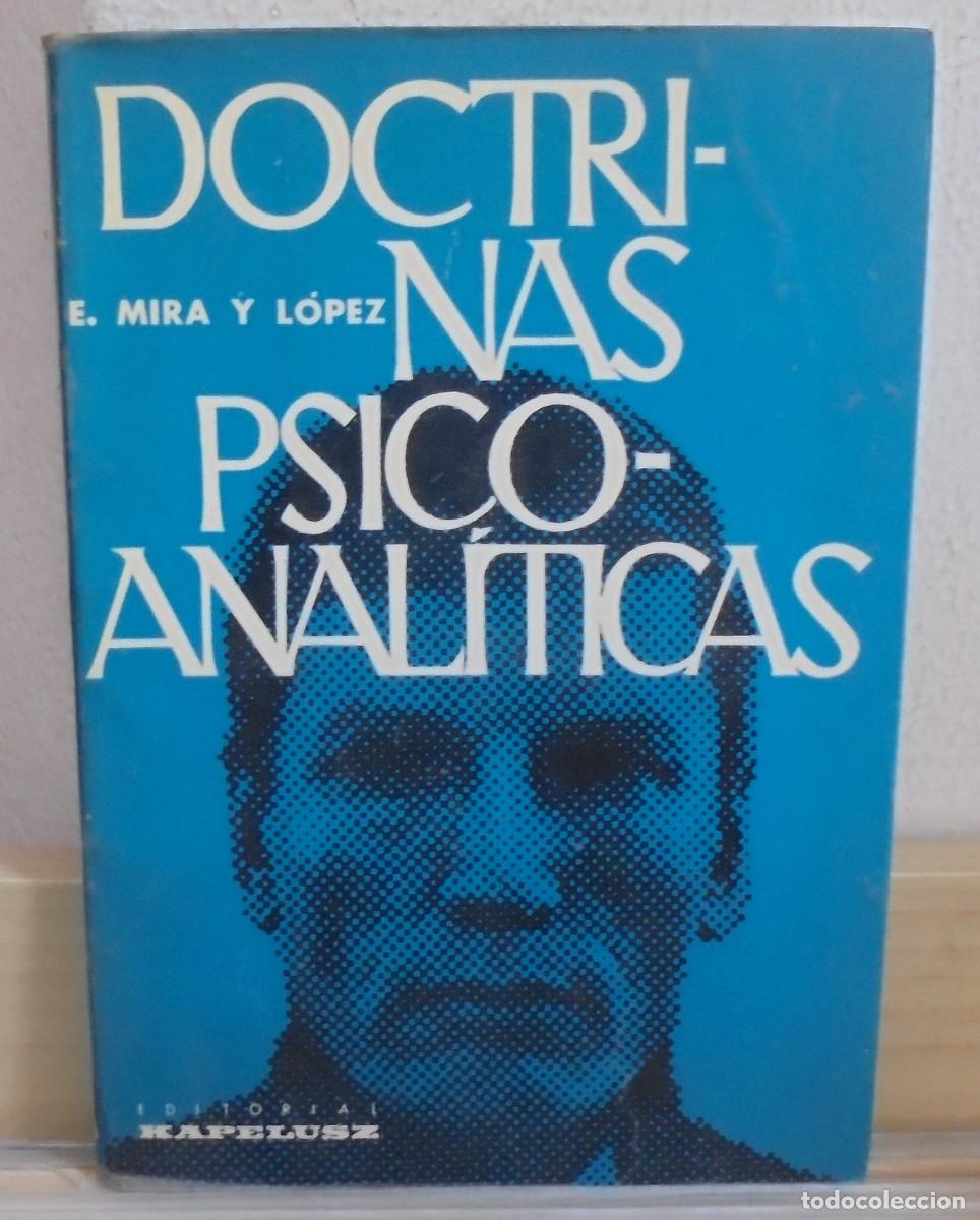 Libros de segunda mano: Doctrinas psicoanaliticas. E. Mira y L&oacute;pez
