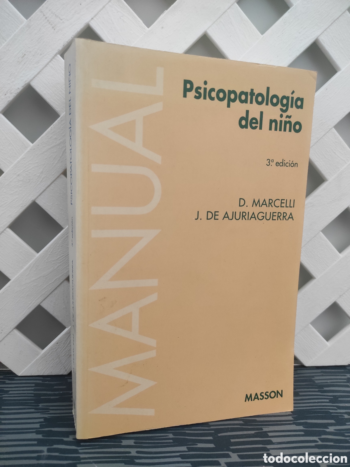 Libros de segunda mano: PSICOPATOLOGIA DEL NI&Ntilde;O - D.MARCELLI Y J. DE AJURIAGUERRA