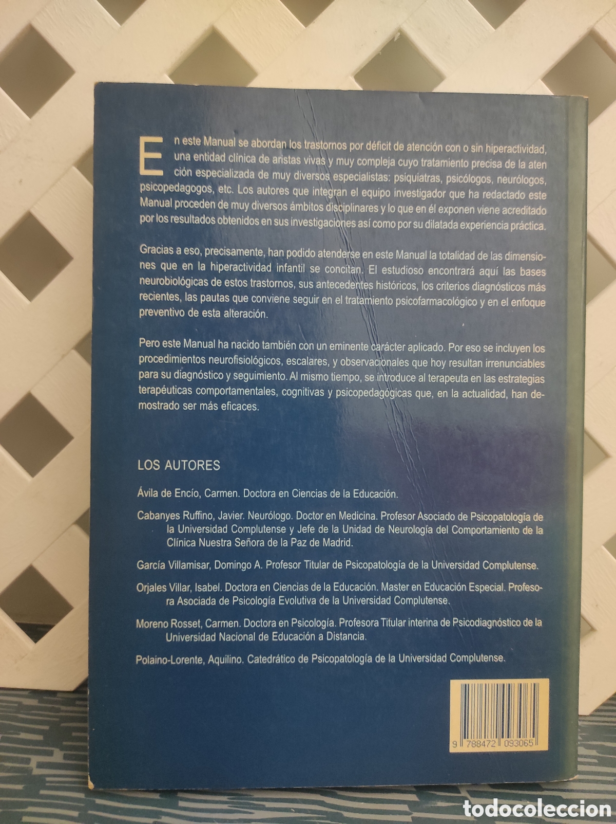 Libros de segunda mano: Manual de hiperactividad infantil. A. Polaino-Lorente - Foto 2