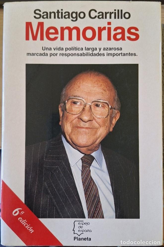 Libros de segunda mano: MEMORIAS. - CARRILLO, Santiago.