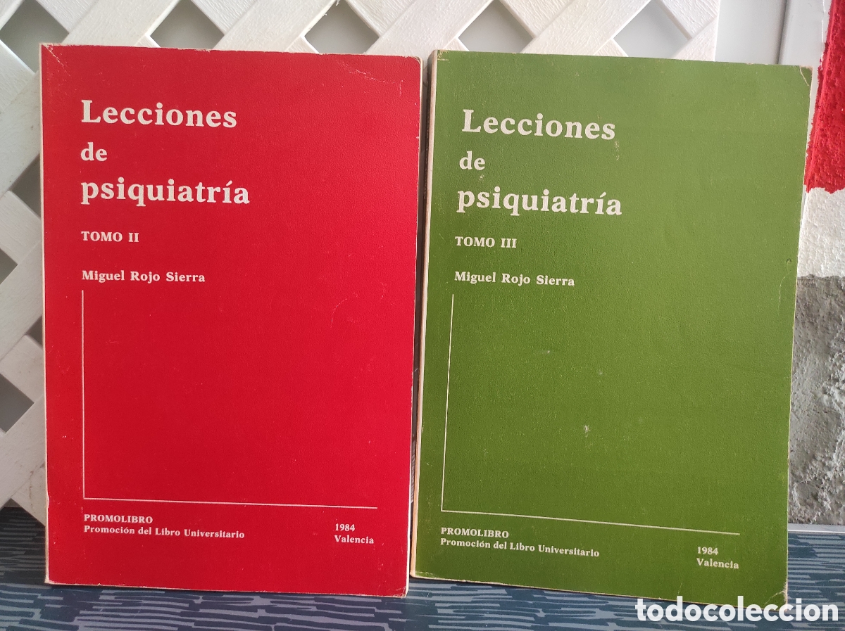 Libros de segunda mano: Lecciones de psiquiatr&iacute;a. Tomo I y II. Miguel Rojo Sierra