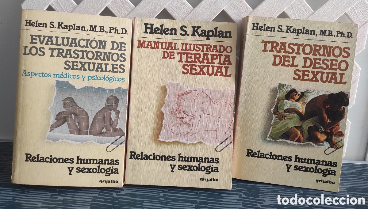 Libros de segunda mano: EVALUACI&Oacute;N, MANUAL ILUSTRADO TERAPIA Y TRASTORNOS DEL DESEO SEXUAL - HELEN S KAPLAN - GRIJALBO