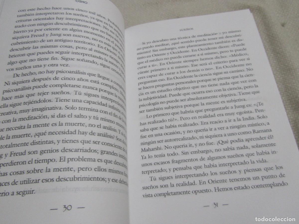 Libros de segunda mano: SUE&Ntilde;OS,ATISBOS DEL INCONSCIENTE, LIBRO DE OSHO, EDAF 2010 - Foto 6