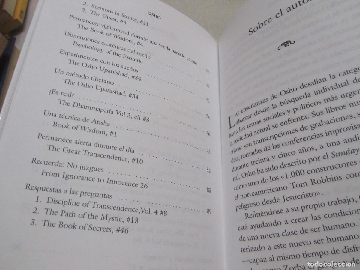 Libros de segunda mano: SUE&Ntilde;OS,ATISBOS DEL INCONSCIENTE, LIBRO DE OSHO, EDAF 2010 - Foto 9