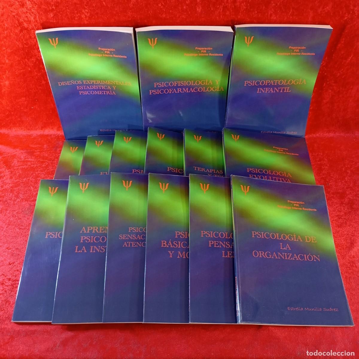 Libros de segunda mano: PREPARACI&Oacute;N PIR - PSIC&Oacute;LOGO INTERNO RESIDENTE - ESTRELLA MUNILLA SU&Aacute;REZ - 15 LIBROS / 446