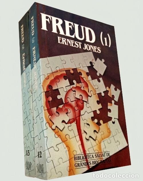Libros de segunda mano: �M1615 - SIGMUND FREUD. ERNEST JONES. [COMPLETO 2 TOMOS]. PSICOLOGIA.