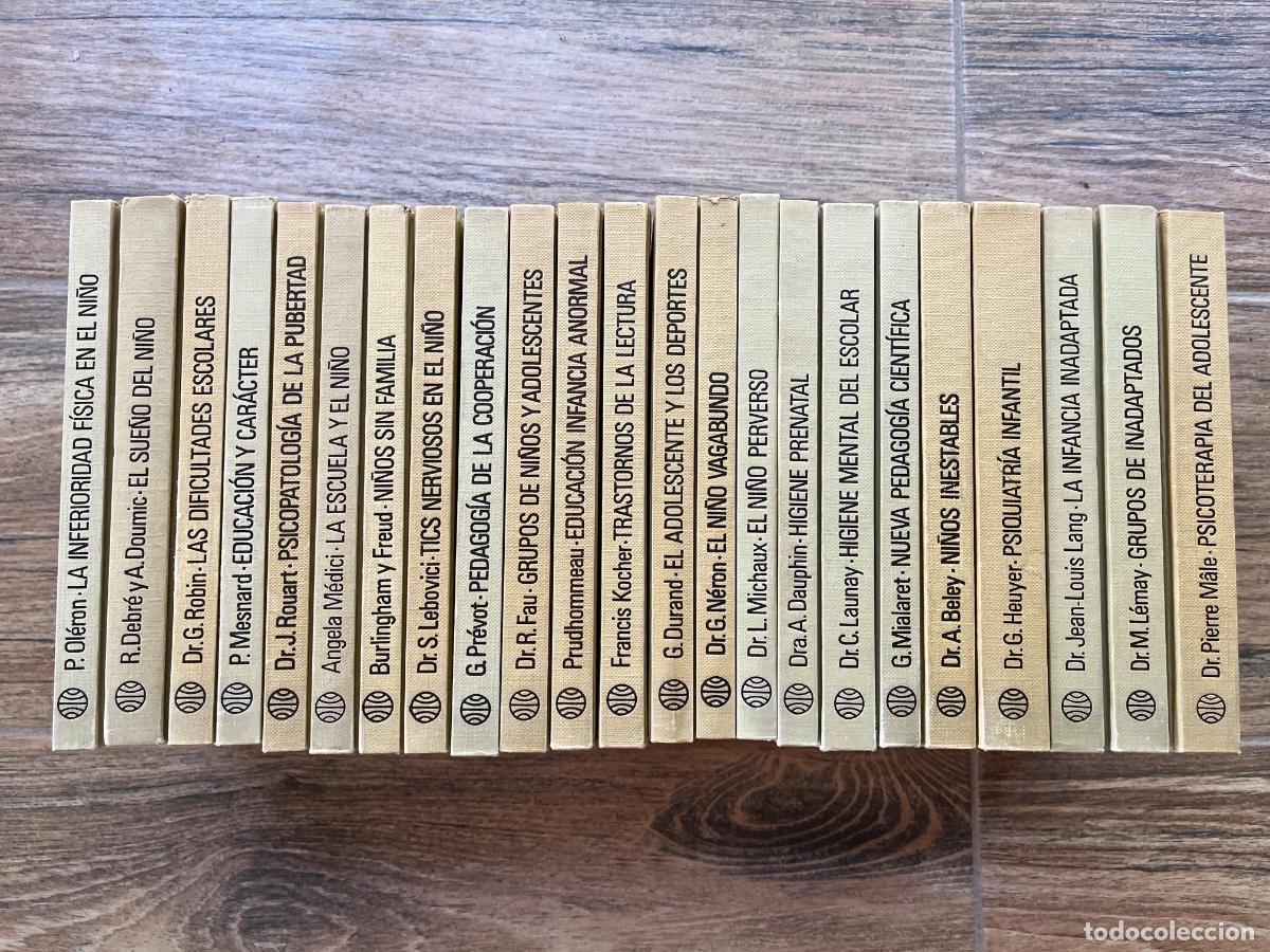 Libros de segunda mano: BIBLIOTECA PAIDEIA - ESPECTACULAR LOTE DE PSICOLOG&Iacute;A Y PEDAGOG&Iacute;A