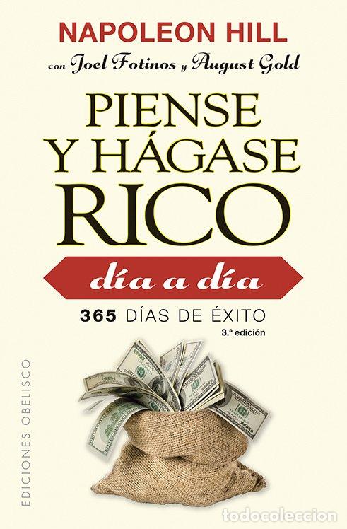 Libros de segunda mano: Piense y H&aacute;gase Rico D&iacute;a a D&iacute;a: 365 D&iacute;as de &Eacute;xito - Napoleon Hill - Ediciones Obelisco - Exito, 16