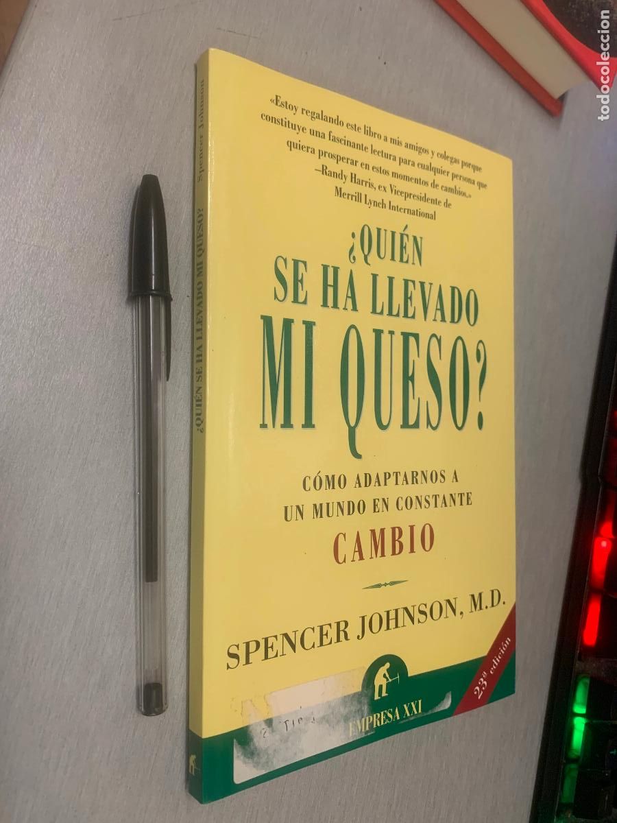 Libros de segunda mano: &iquest;QUI&Eacute;N SE HA LLEVADO MI QUESO? / SPENCER JOHNSON, M.D. / EMPRESA XXI - ED. URANO 2001
