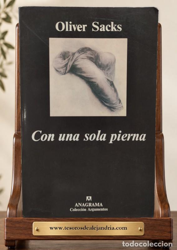 Libros de segunda mano: Con una sola pierna: Psic. Clinica - Jose Manuel Alvarez Florez - Anagrama - PRIMERA Ed. 1998