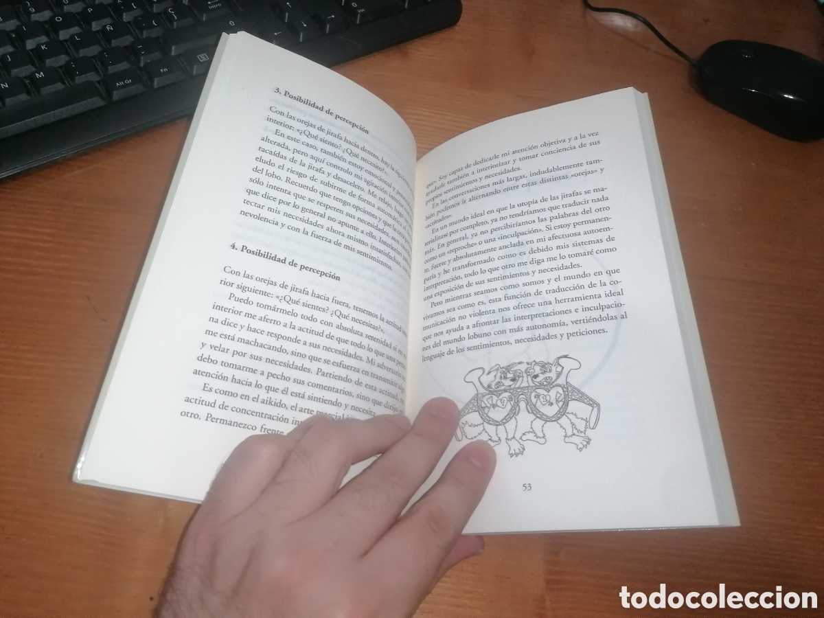 Libros de segunda mano: Libro: CUANDO LA JIRAFA BAILA CON EL LOBO Serena Rust - Foto 4