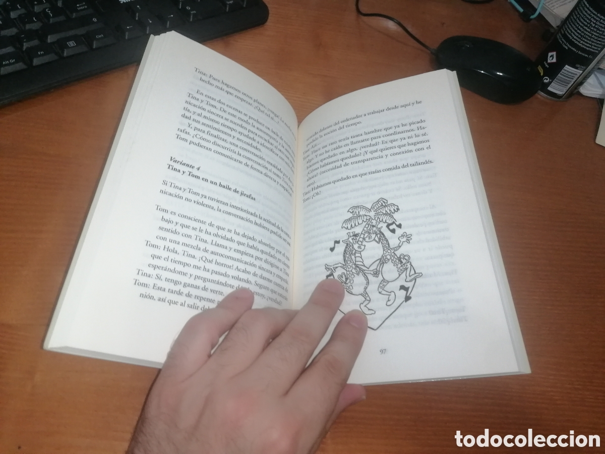 Libros de segunda mano: Libro: CUANDO LA JIRAFA BAILA CON EL LOBO Serena Rust - Foto 5
