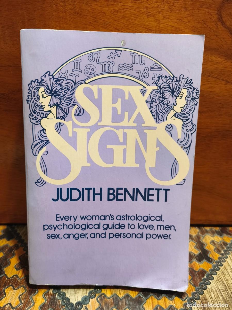 Libros de segunda mano: JUDITH BENNETT &ndash; SEX SIGNS - 1981