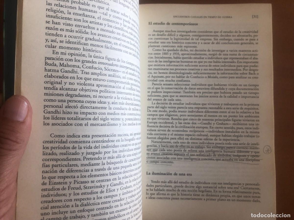 Libros de segunda mano: Mentes creativas. Gardner Howard - Foto 4
