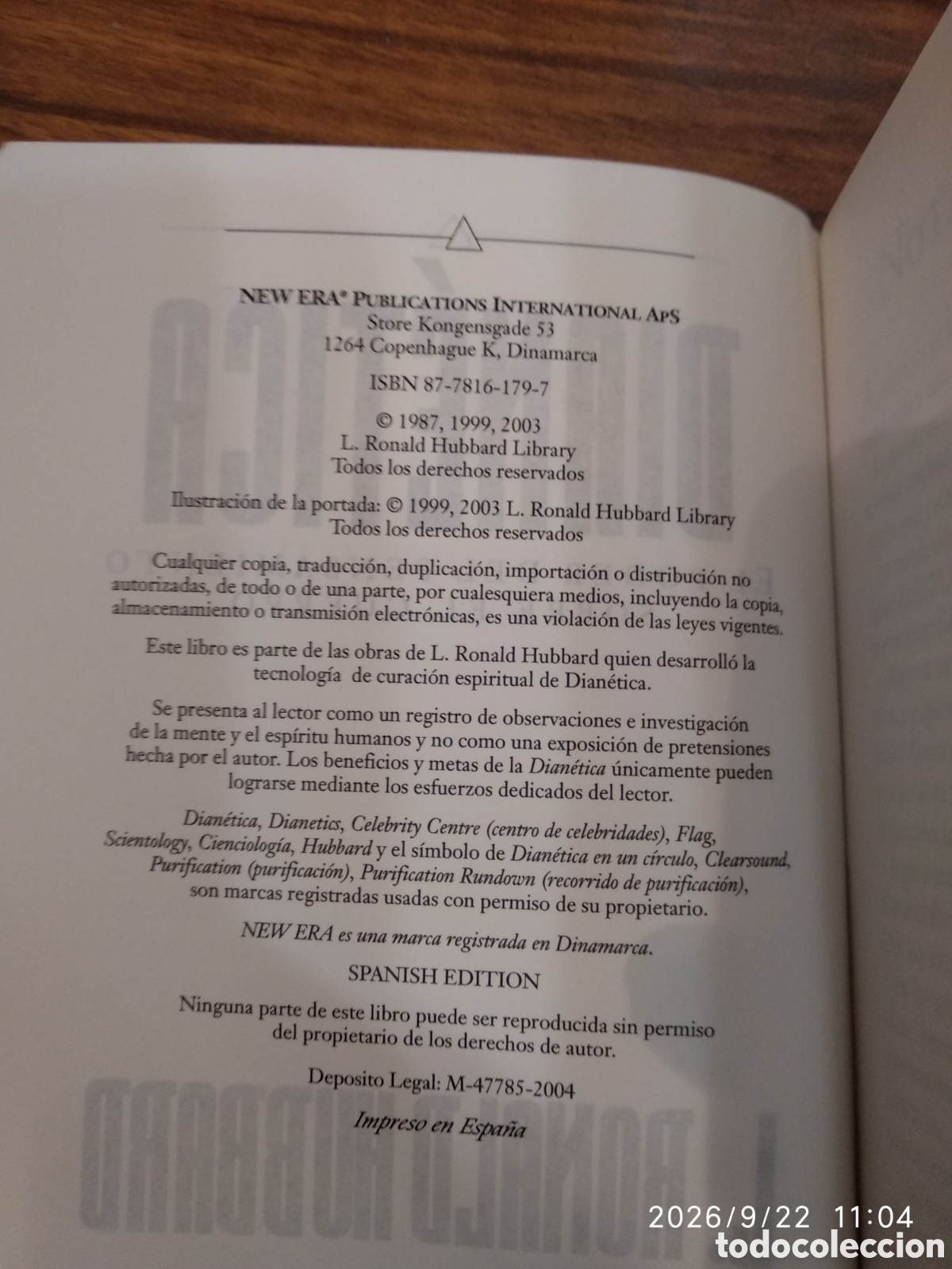 Libros de segunda mano: Dianetica el poder del pensamiento sobre el cuerpo - Foto 13