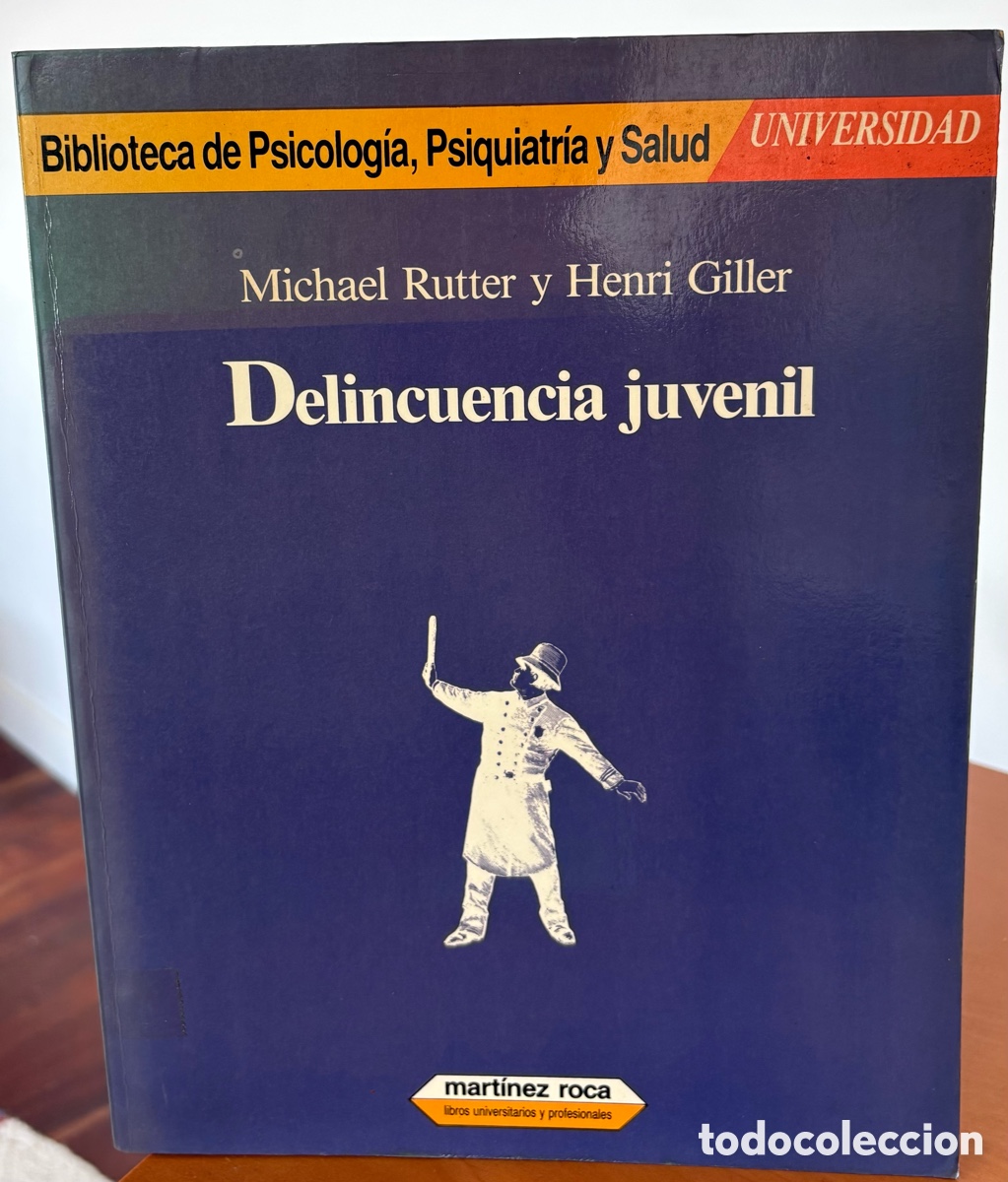Libros de segunda mano: Delincuencia juvenil de Michael Rutter y Henri Giller