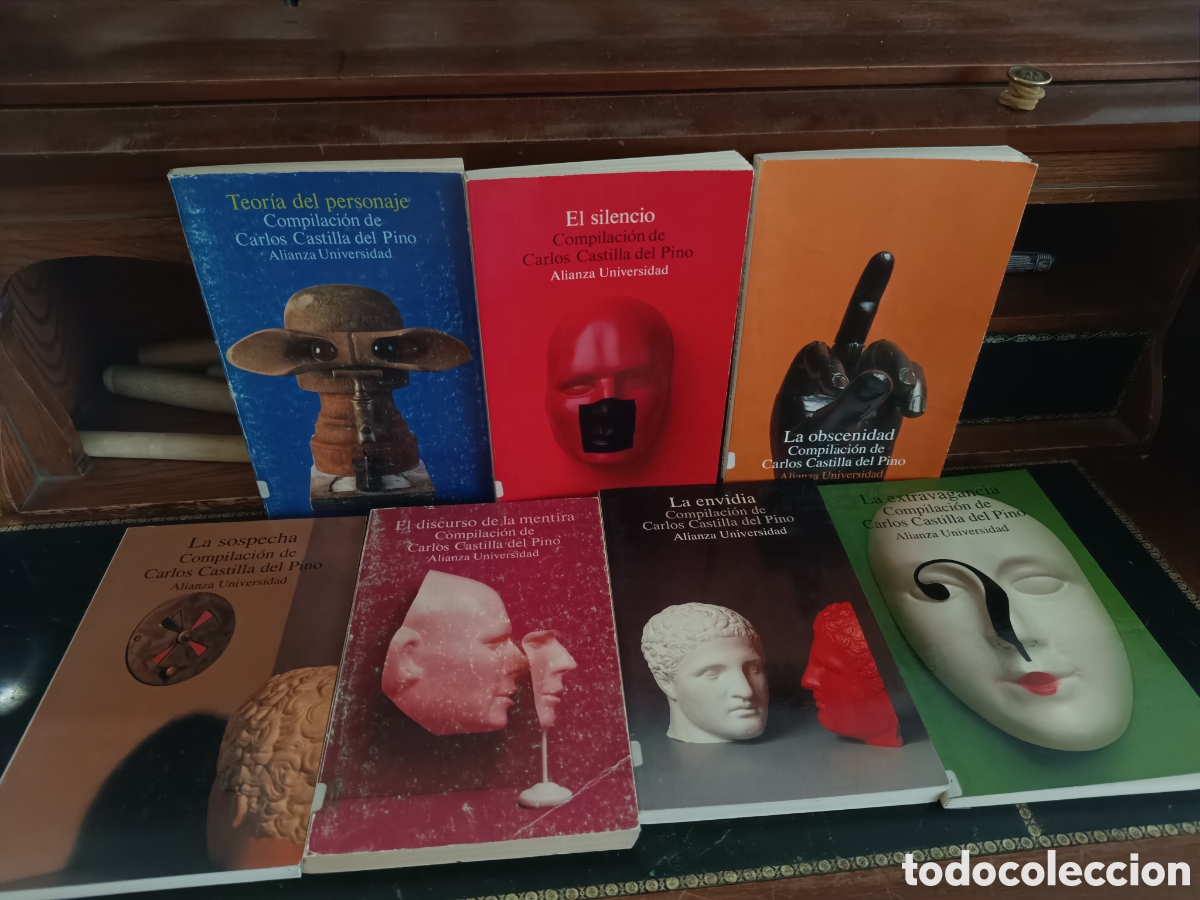 Libros de segunda mano: LOTE 7 LIBROS CARLOS CASTILLA DEL PINO- ALIANZA UNIVERSIDAD- PSICOLOG&Iacute;A / PSIQUIATR&Iacute;A
