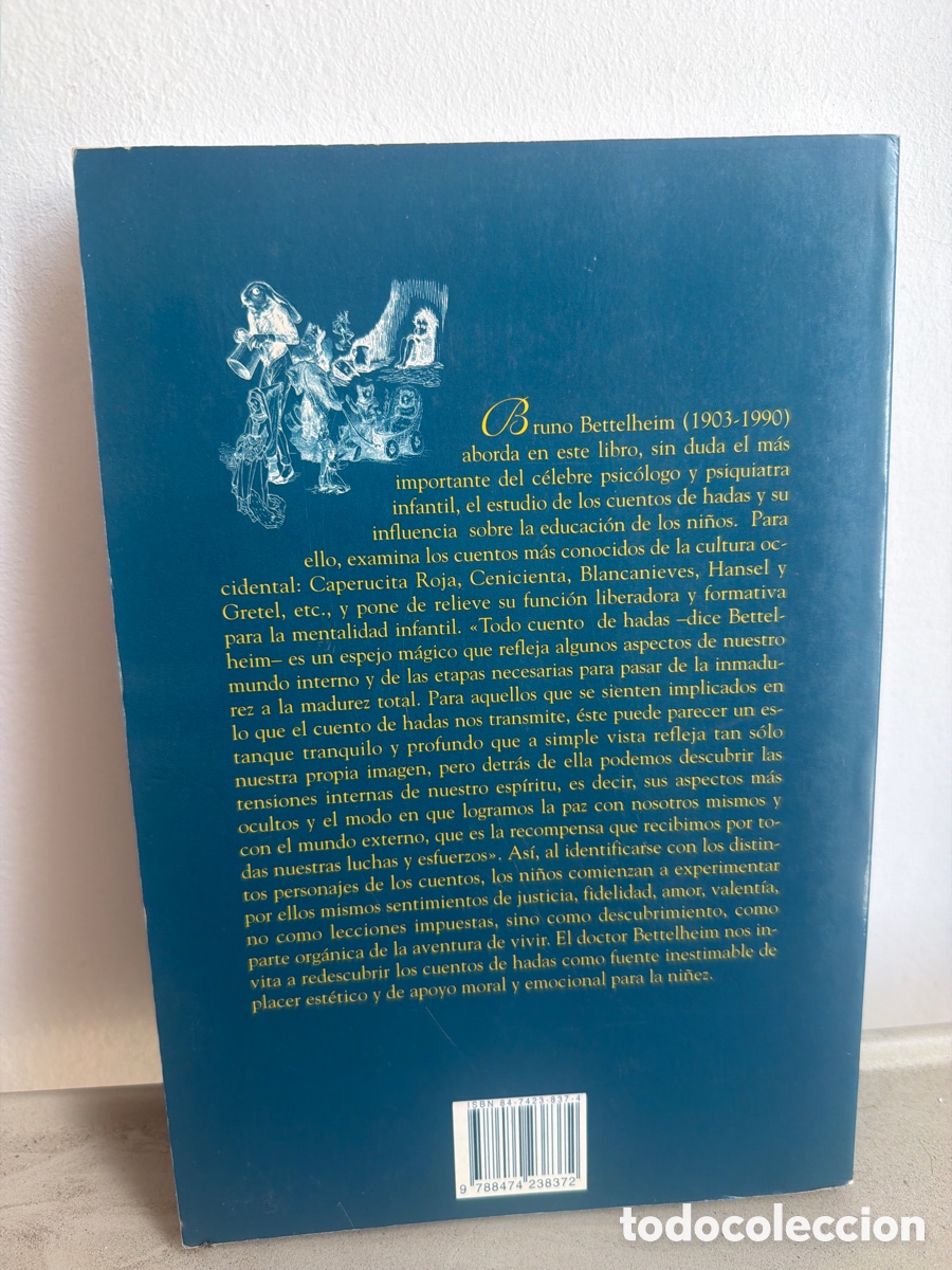 Libros de segunda mano: Psicoan&aacute;lisis de los cuentos de hadas - Bruno Bettelheim - Foto 2