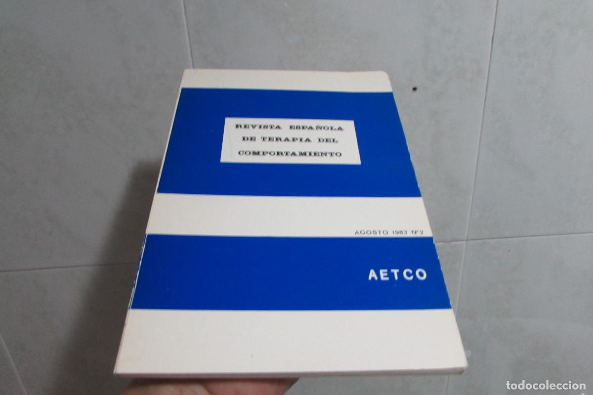 Libros de segunda mano: Revista espa&ntilde;ola de terapia del comportamiento AGOSTO 1983 NUMERO 2-DESCATALOGADO