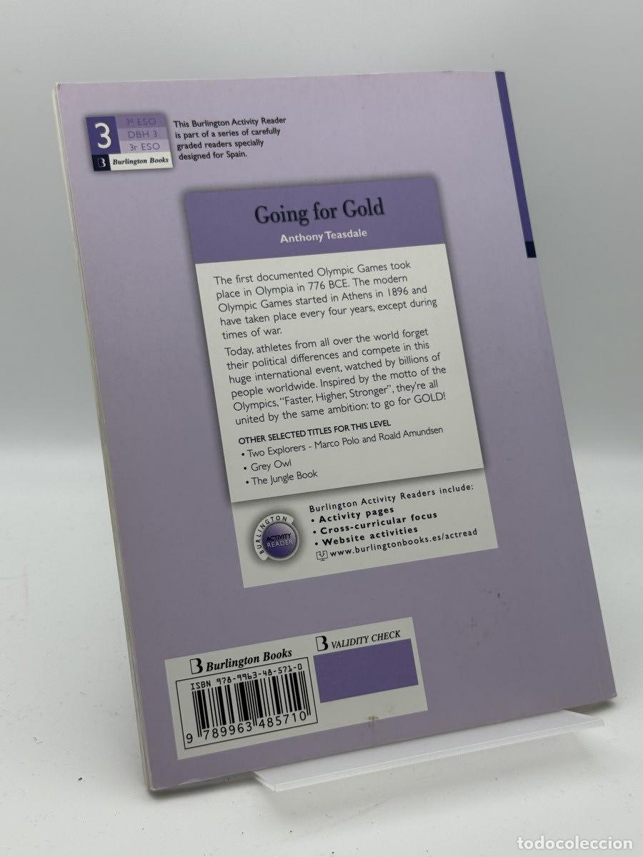 Libros de segunda mano: Going for Gold - Burlington - Foto 2