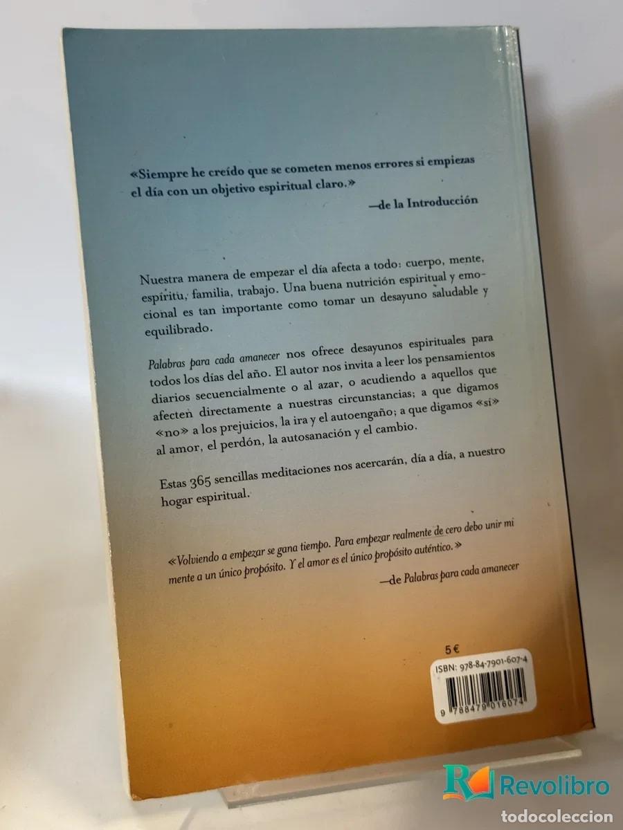 Libros de segunda mano: Palabras para cada amanecer - Hugh Prather - Foto 2