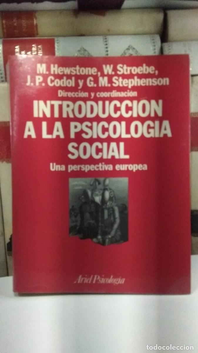 Libri di seconda mano: INTRODUCCI&Oacute;N A LA PSICOLOG&Iacute;A SOCIAL. UNA PERSPECTIVA EUROPEA. Jos&eacute; Francisco Morales. Edit Ariel