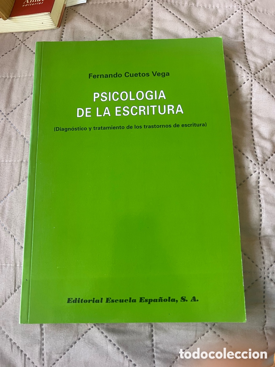 Libros de segunda mano: Psicolog&iacute;a de la escritura Fernando cuetos vega