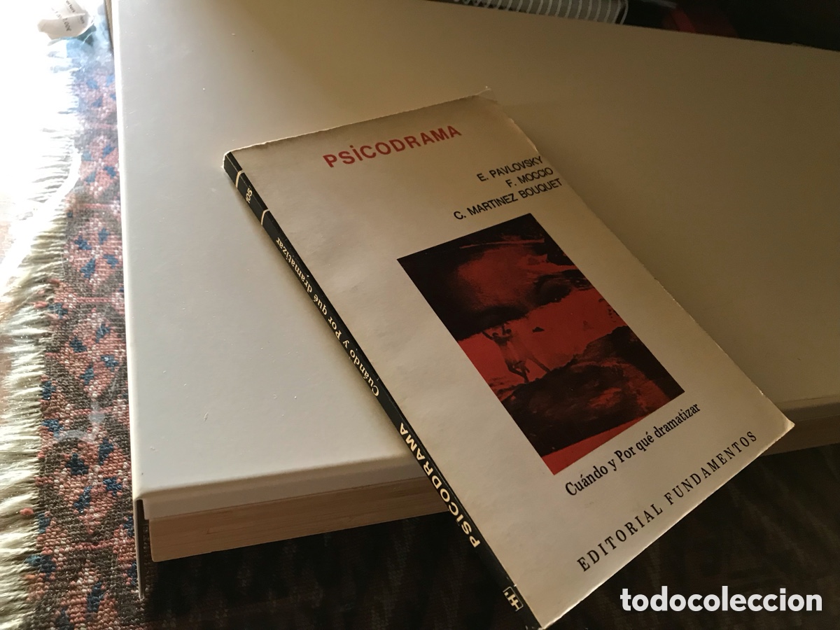 Libros de segunda mano: Psicodrama. E. Paulovsky. F. Moccio. C. Mart&iacute;nez Bouquet. Editorial fundamentos n&ordm;105