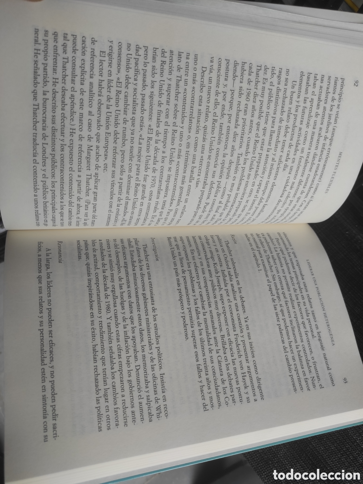 Libros de segunda mano: HOWARD GARDNER . MENTES FLEXIBLES - Foto 5