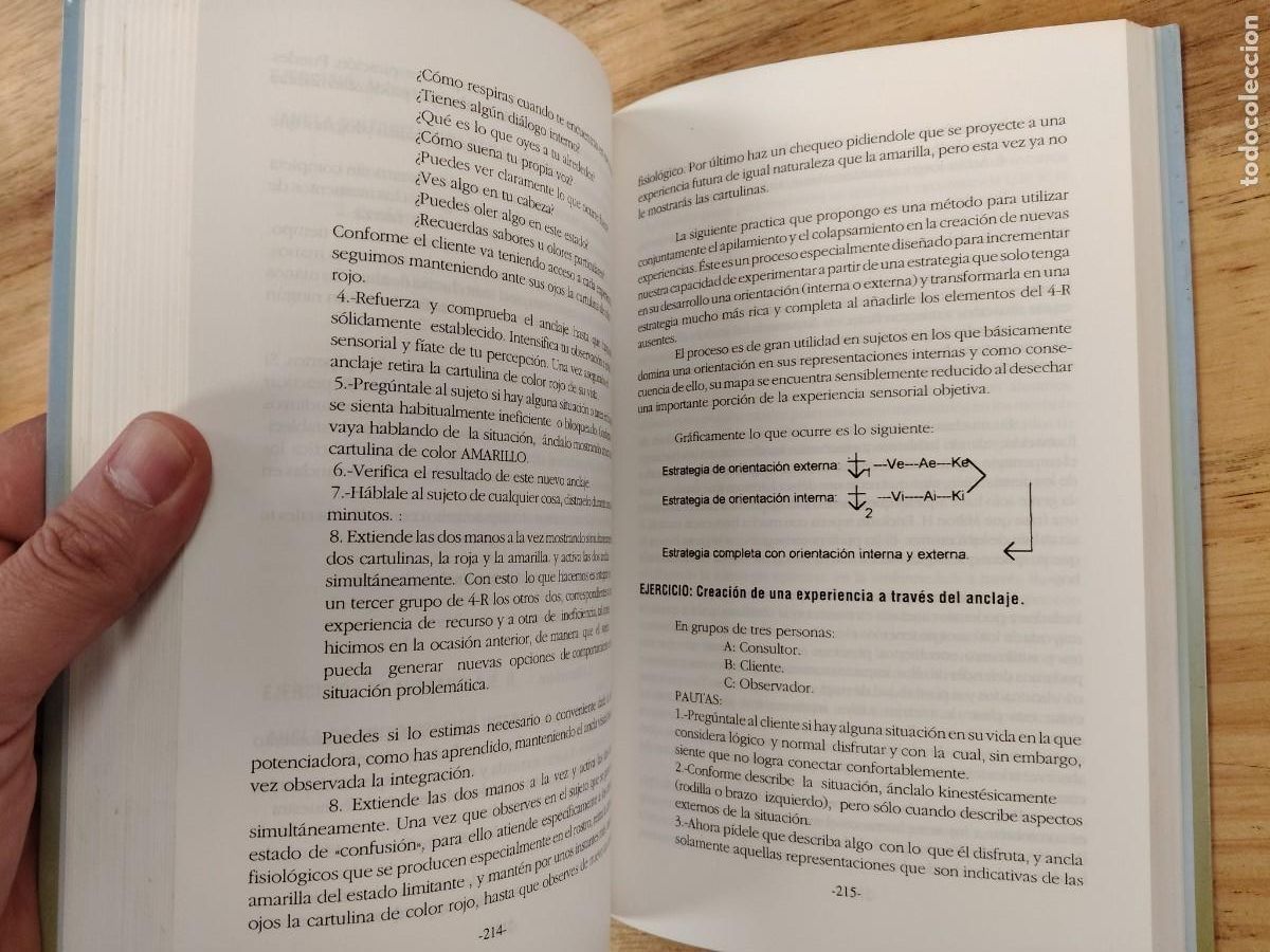 Libros de segunda mano: Curso de Practitioner en Programaci&oacute;n Neuro-Ling&uuml;&iacute;stica - S. A. Carri&oacute;n L&oacute;pez - Mandala Ediciones - Foto 8