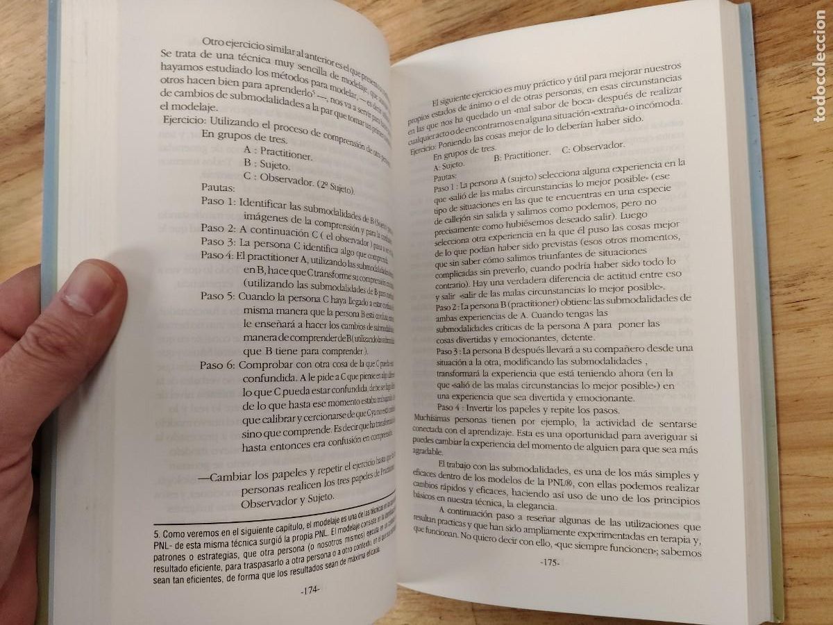 Libros de segunda mano: Curso de Practitioner en Programaci&oacute;n Neuro-Ling&uuml;&iacute;stica - S. A. Carri&oacute;n L&oacute;pez - Mandala Ediciones - Foto 9