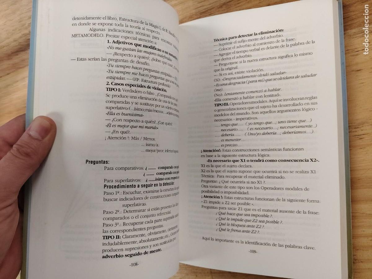 Libros de segunda mano: Curso de Practitioner en Programaci&oacute;n Neuro-Ling&uuml;&iacute;stica - S. A. Carri&oacute;n L&oacute;pez - Mandala Ediciones - Foto 10