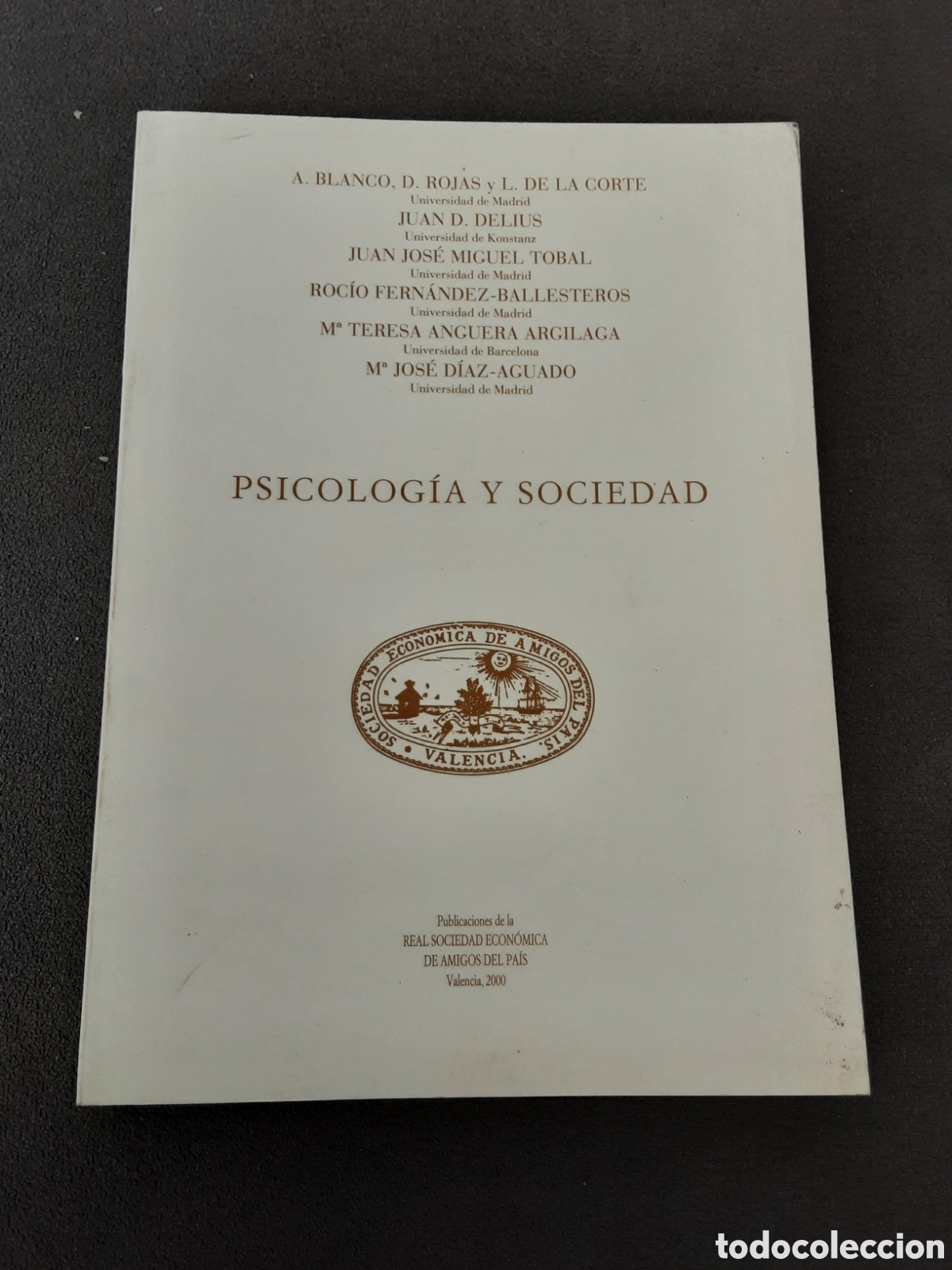 Libros de segunda mano: PSICOLOGIA Y SOCIEDAD A&Ntilde;O 2000 VARIOS AUTORES