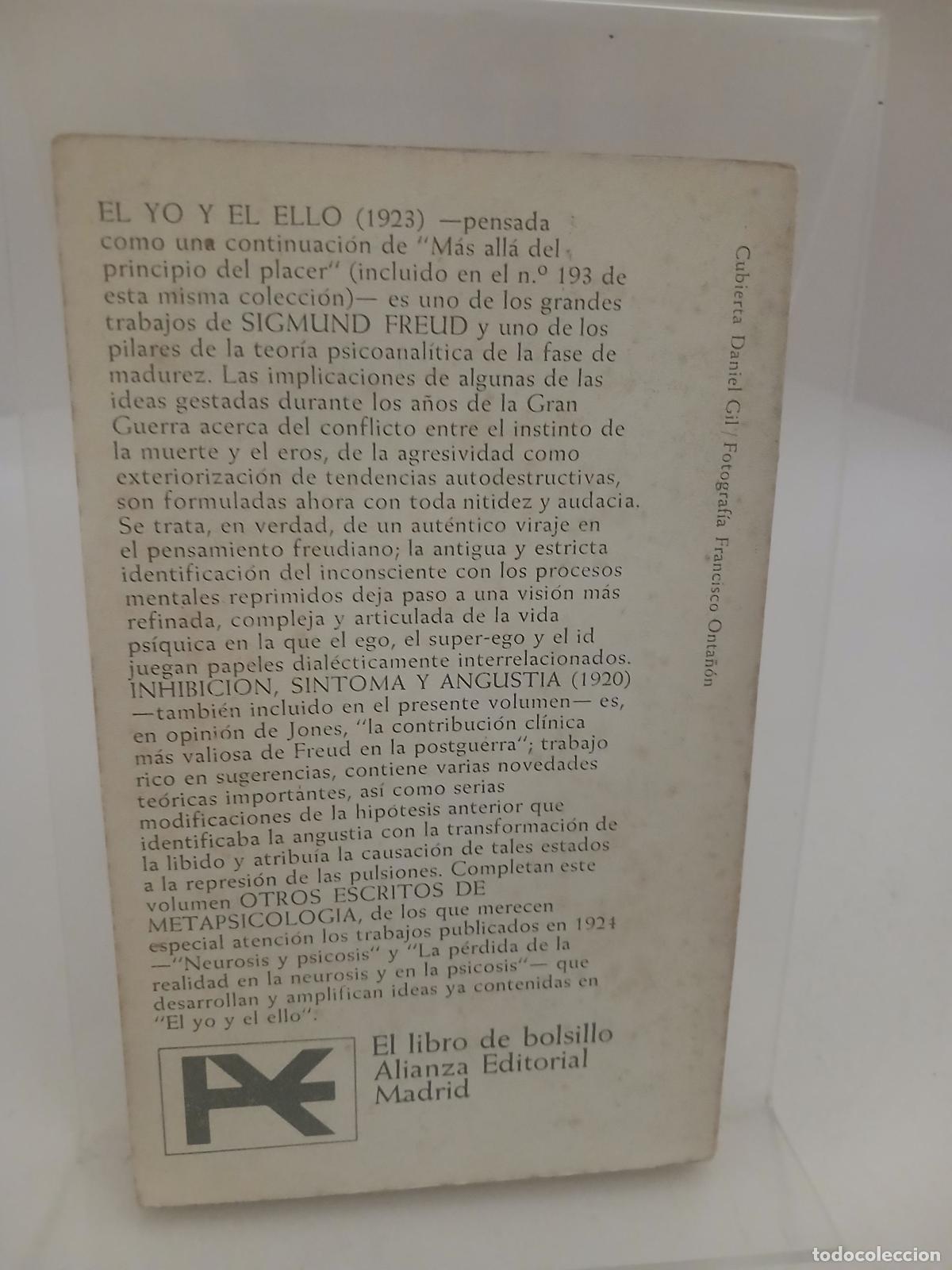 Libros de segunda mano: El Yo y El Ello - Sigmund Freud - Foto 2