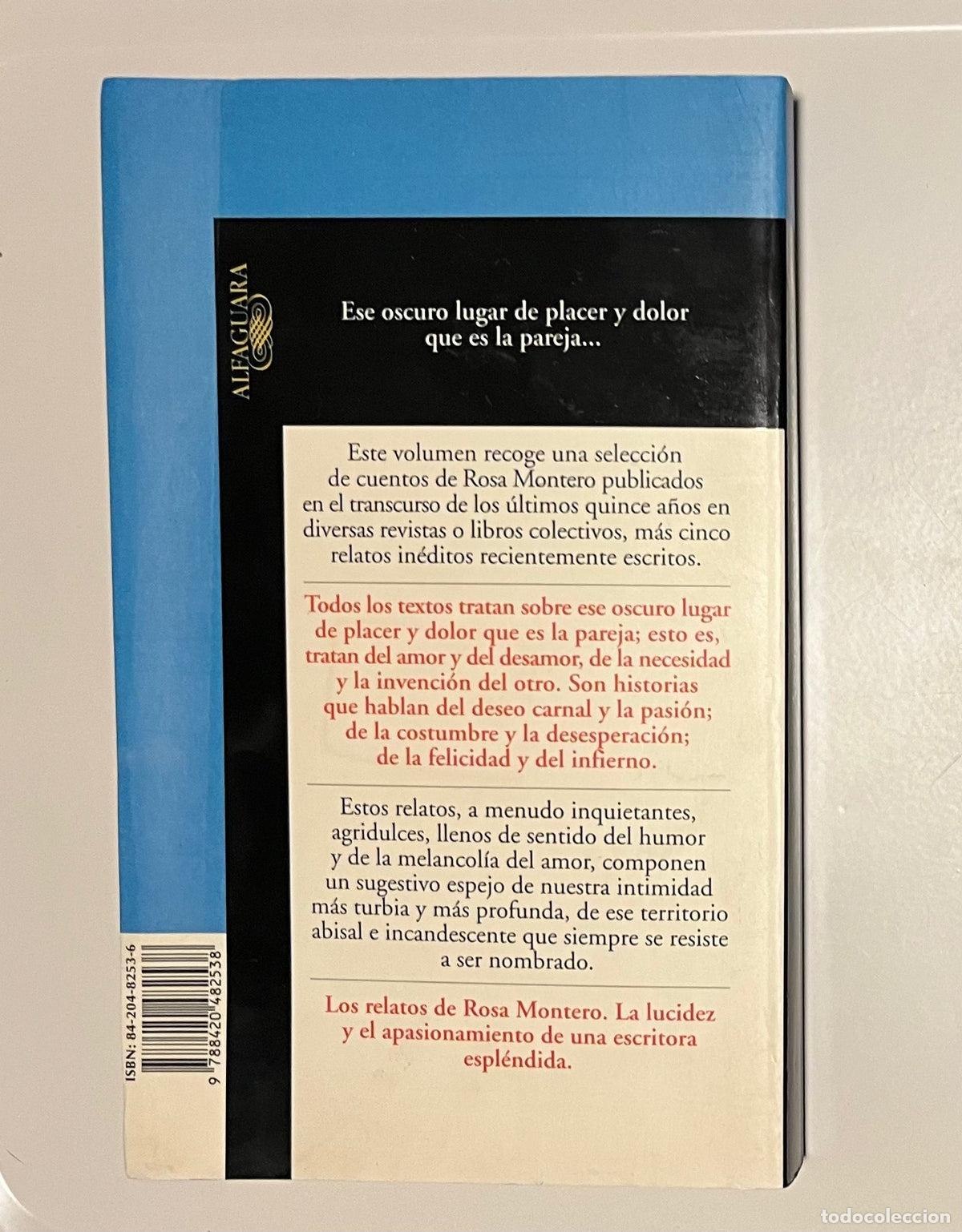Libros de segunda mano: Amantes y enemigos - Rosa Montero - Foto 2
