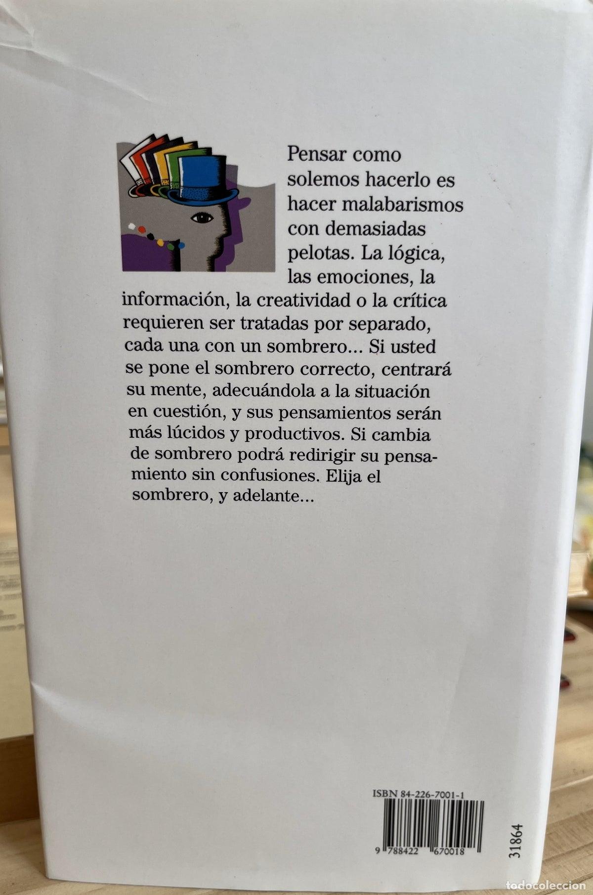 Libros de segunda mano: Seis sombreros para pensar - Foto 2