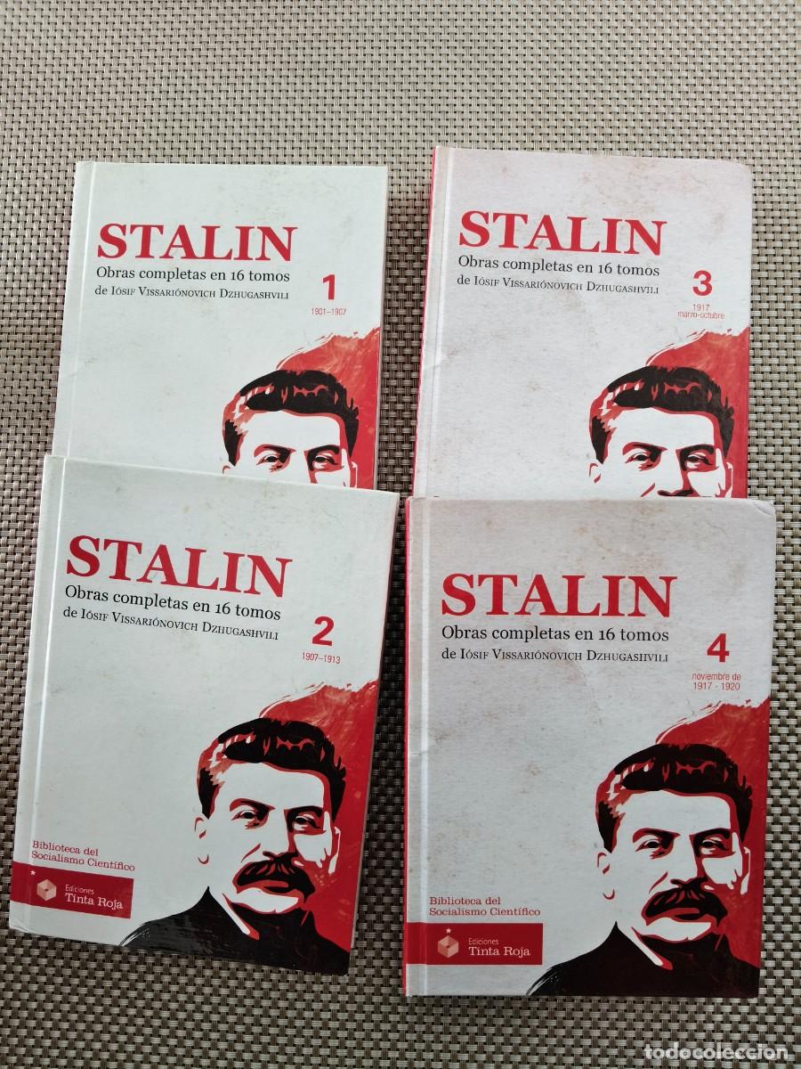Libros de segunda mano: J. V. Stalin. Obras completas. Ediciones Tinta Roja. Biblioteca del Socialismo Cient&iacute;fico.
